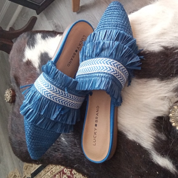 Lucky Brand • Baoss mule • BNIB • size 8 • blue - Picture 8 of 10